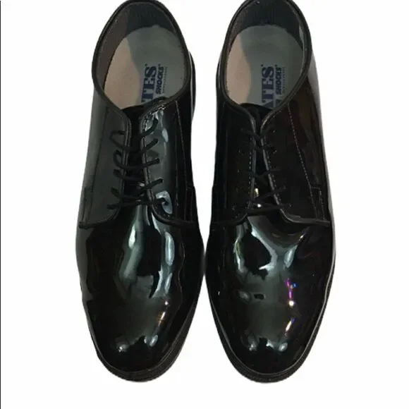 Bates High Gloss Uniform Oxford service shoes